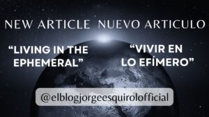 Vivir en lo efímero
